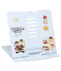 Suport pentru cărți Panda Cute, albastru deschis